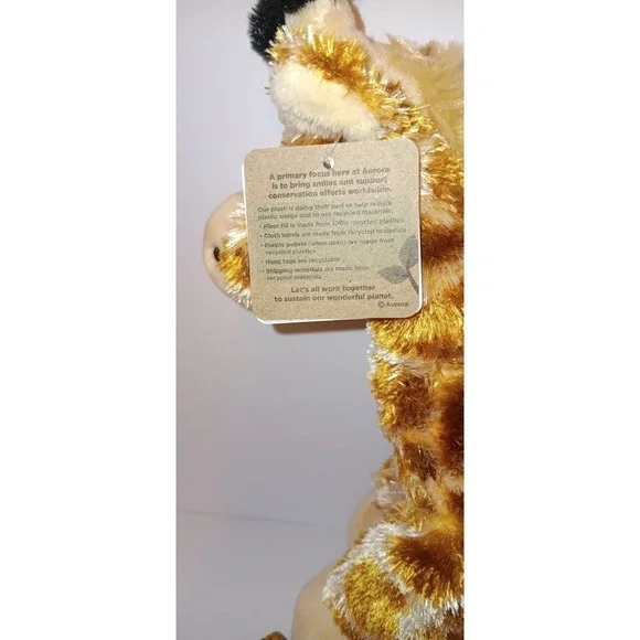 Aurora Gigi Mini Flopsie Giraffe Cuddly Plush Stuffed Animal 7" Plushie Kidcore - Picture 8 of 8